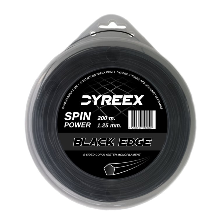 Dyreex black Egde 125 - String that provides power and spin 200 m.