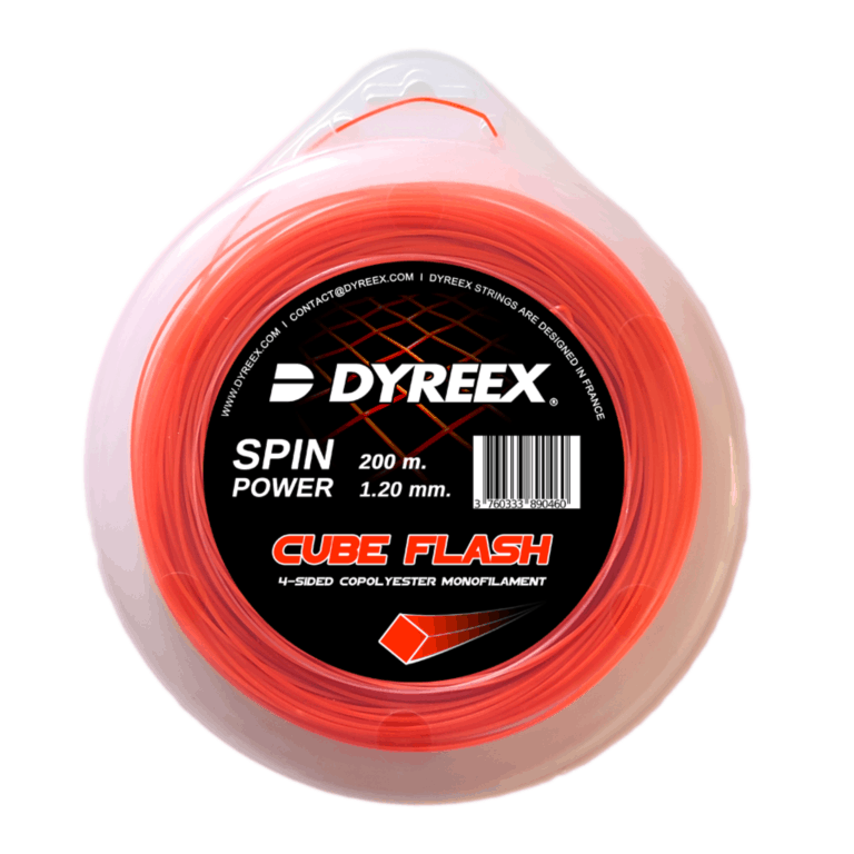 Dyreex tennis string Cube Flash 200 m. /1.20 mm. String that provides control and spin