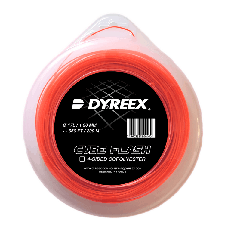 Dyreex tennis string Cube Flash 200 m. /1.20 mm. String that provides control and spin
