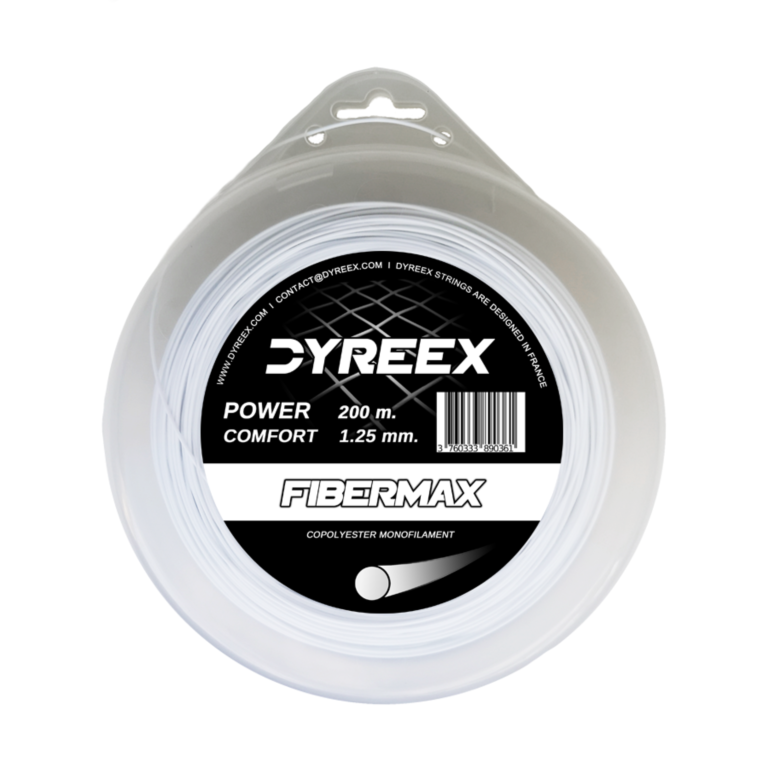Dyreex Fibermax monofilament tennis string 200 m. 125 mm. arm friendly