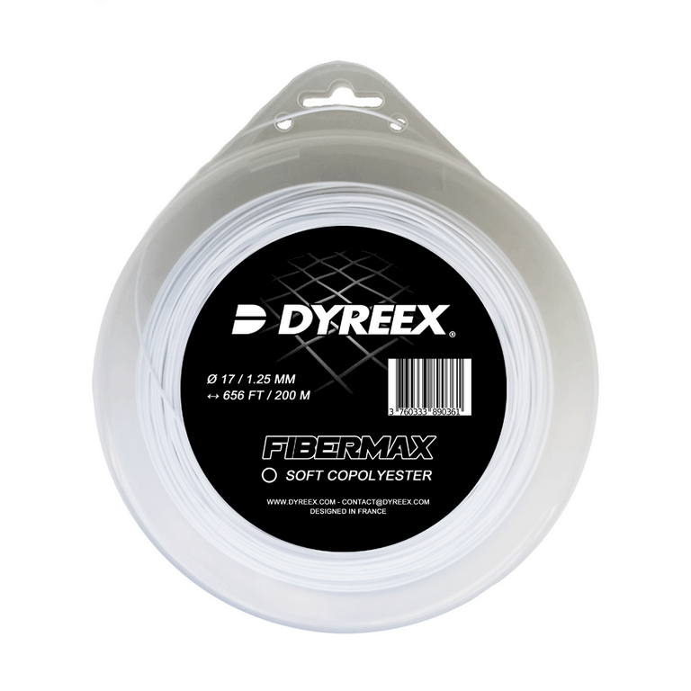 Dyreex Fibermax monofilament tennis string 200 m. 125 mm. arm friendly