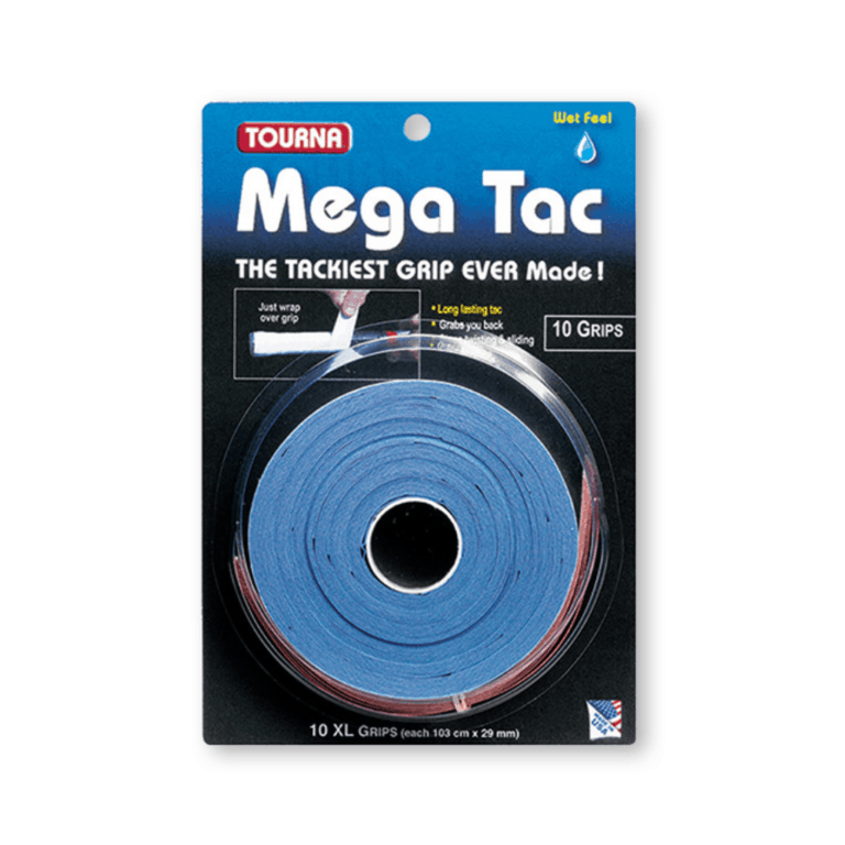 MEGA TAC 10 pcs - Tackiest grip ever made in blue