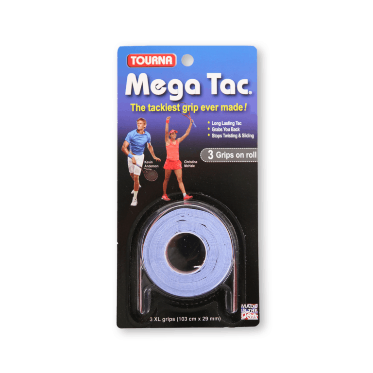 MEGA TAC 3 pcs - Tackiest grip ever made in blue