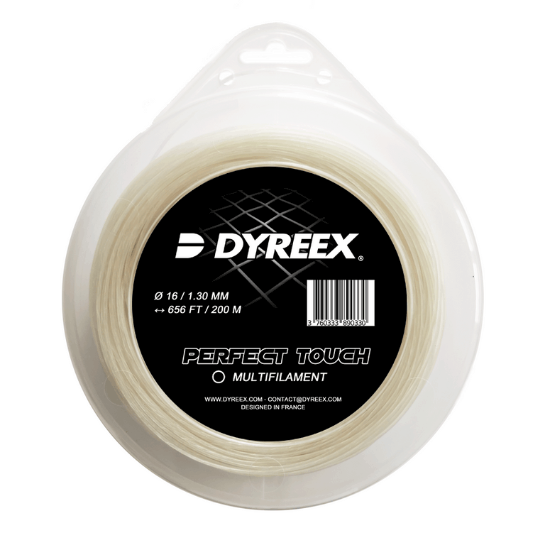 Dyreex tennis string Perfect Touch 1.30 mm.  tennis multifilament high comfort