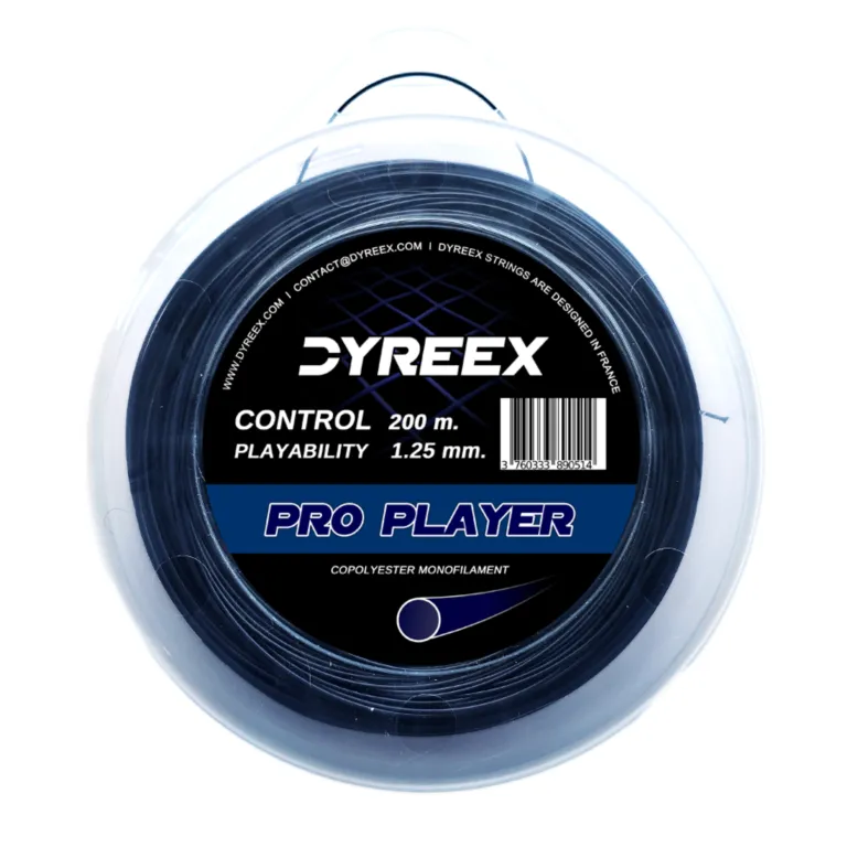 Dyreex Pro Player carbon monofilament tennis string 200 m. 125 / 1.30 mm.