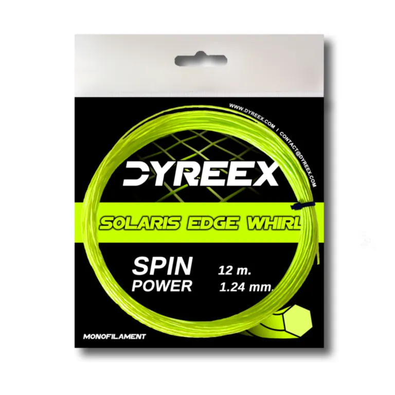 Dyreex tennis string Solaris Edge Whirl 12 m. /1.24 mm.