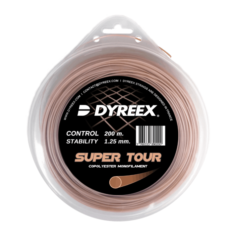 Dyreex Super Tour monofilament tennis string 200 m. for professionnal or adult players