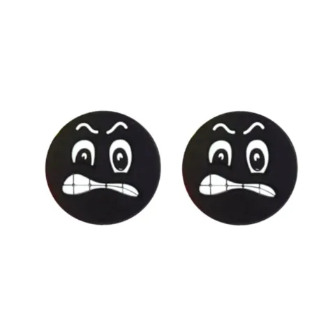 Black angry tennis dampener vibration