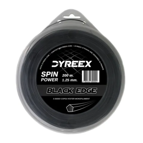 Dyreex black Egde 125 - String that provides power and spin 200 m.