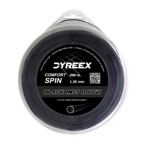 Dyreex tenns string Black Mist Rough 200 m. reel / 1.30 mm. Polyamid monofilament