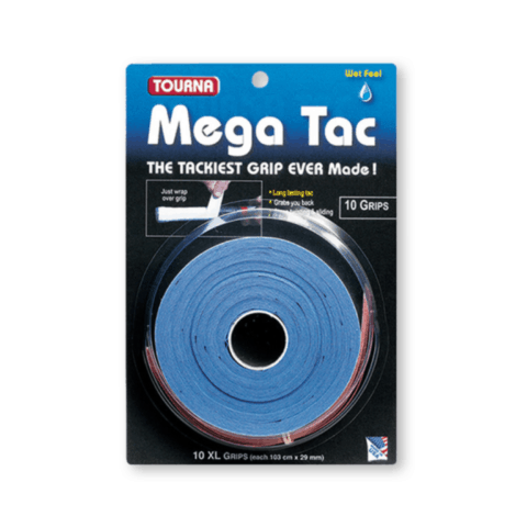 MEGA TAC 10 pcs - Tackiest grip ever made in blue