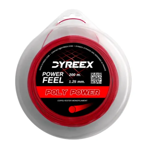 Dyreex tennis string Poly Power 200 m. /1.25 mm. String that provides power and high performance 200 m