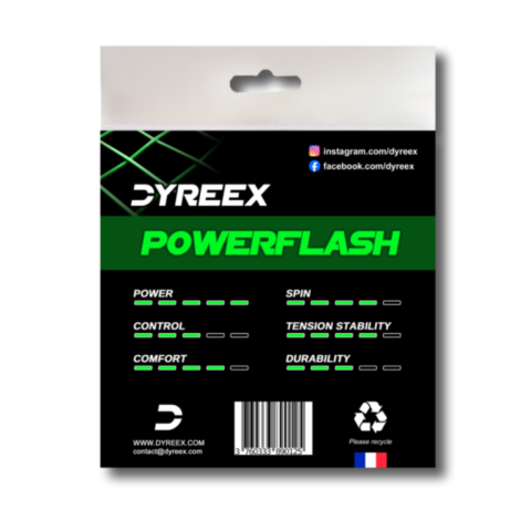 Dyreex tennis string Powermax 200 m. /1.25 mm. String that provides power and high performance 12m set