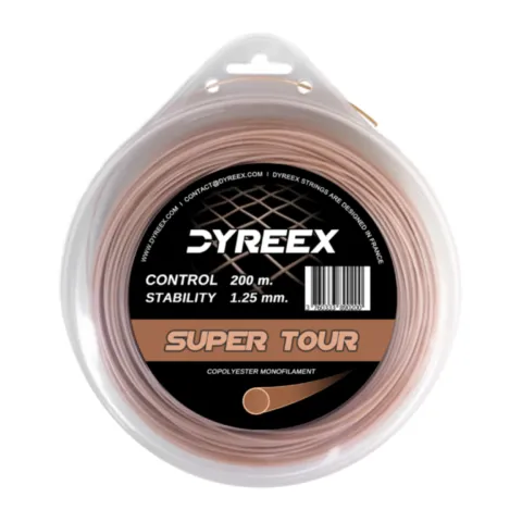 Dyreex Super Tour monofilament tennis string 200 m. for professionnal or adult players