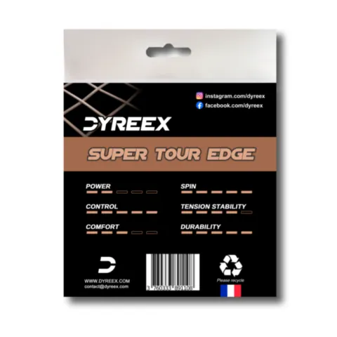 Dyreex tennis string Super Tour Edge 12 m. set