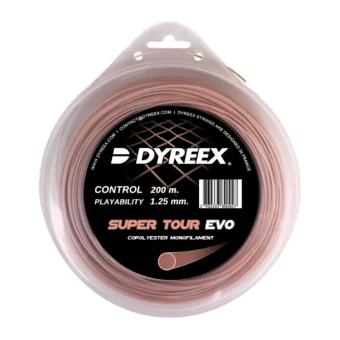 Dyreex Super Tour monofilament tennis string 200 m. for professionnal or adult players
