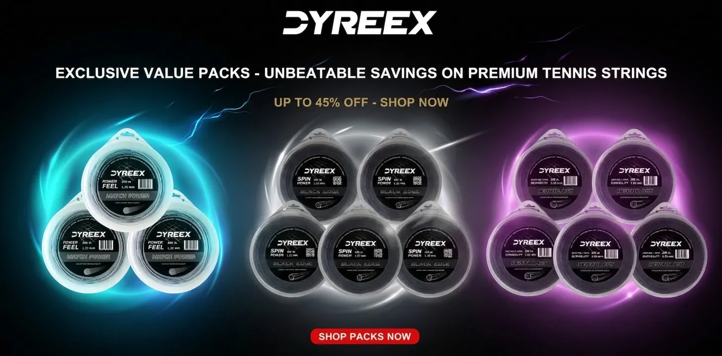 Dyreex tennis strings value packs