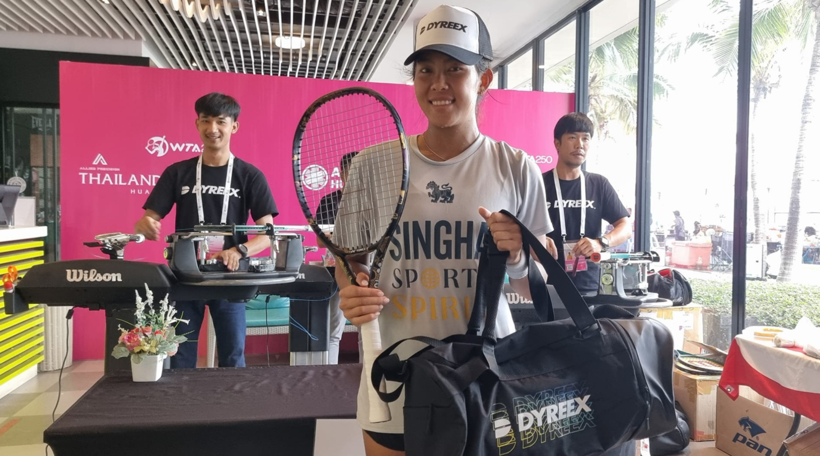 Ask for a Dyreex sponsorship and get your tennis strings as free