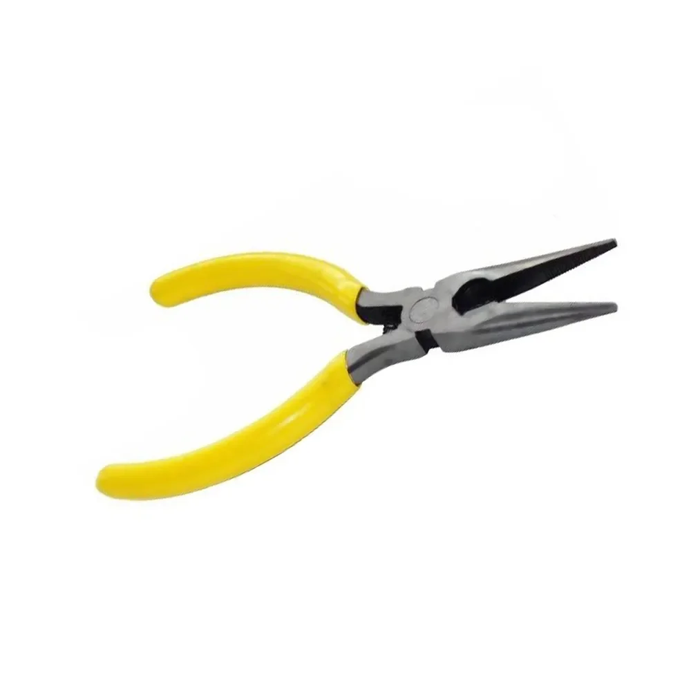 Multi-purpose yellow pliers for stringing your racquets